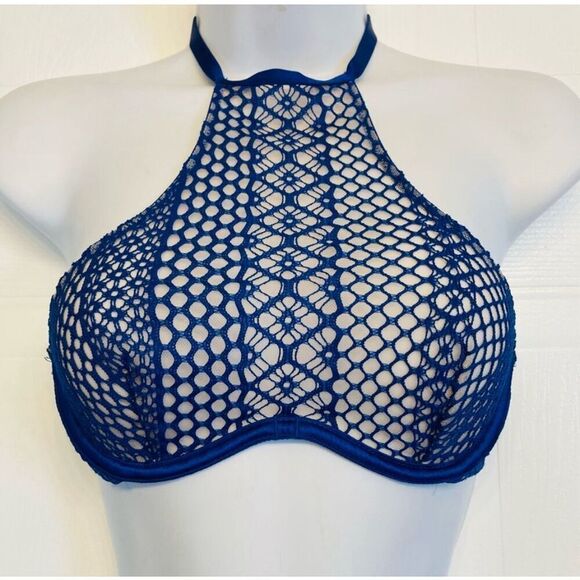 NWT Victoria’s Secret, After Dark high neck lace bralette 32B - Picture 7 of 8